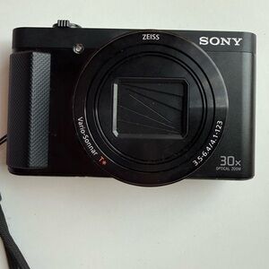 Sony - Cyber-shot DSC-HX80 18.2-Megapixel Digital Camera - Black